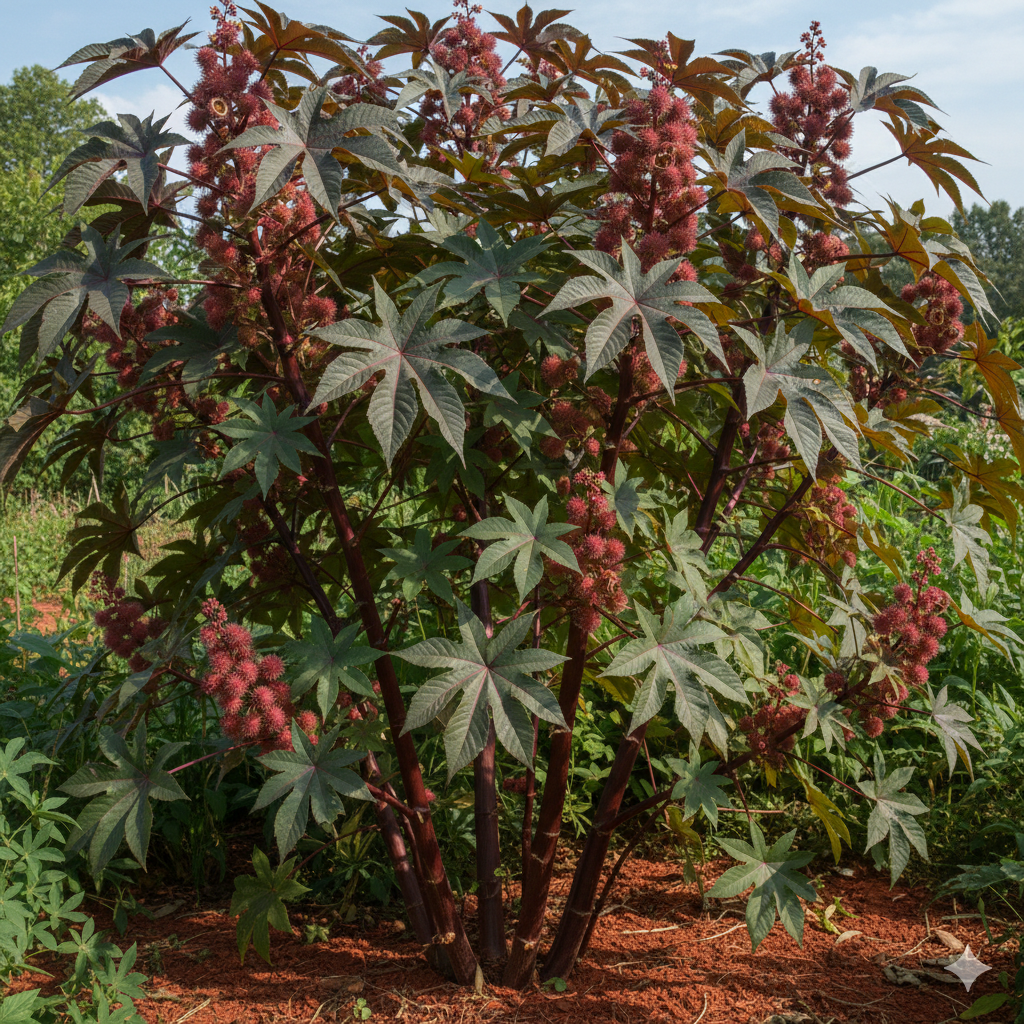 Rizinus Samen kaufen: Wunderbaum Samen (Ricinus communis) samenchilishop |  Saatgut aus der ganzen Welt
