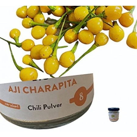 Aji Charapita Chili Pulver 10 gm -Bio-